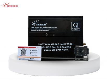 Thiết bị giám sát hành trình tích hợp camera Nghị định 10 của Bình Minh model BM CAM NĐ10