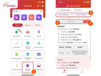 Báo cáo nhiên liệu