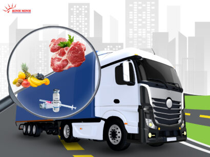 Xe đông lạnh thường chở thực phẩm tươi, thuốc, hàng cần giữ lạnh