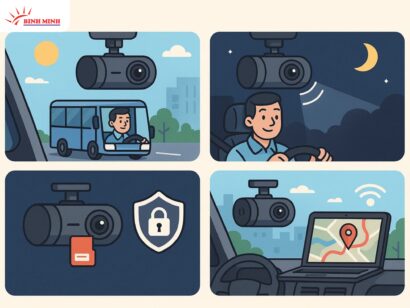 Camera Nghị định 10 được trang bị các tính năng cần thiết để giám sát và quản lý hành trình