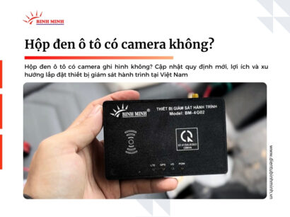 Hộp đen ô tô có camera không?