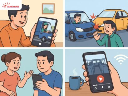 Xem video từ xa của camera ghi hình trên xe giúp theo dõi xe dễ dàng, xử lý sự cố nhanh chóng