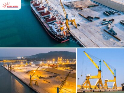 Cảng biển Nghi Sơn được kết nối với Cảng Hàng không Thọ Xuân thuận lợi và đang trở thành cảng biển trọng điểm phía bắc